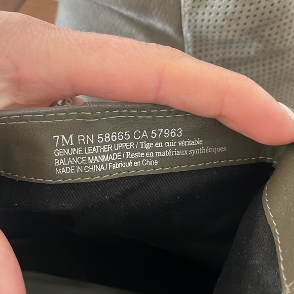 BP Trolley Ankle Booties in Perferated Grey - Size 7 - Picture 10 of 10